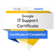 Google IT Support Professional Certificate badge